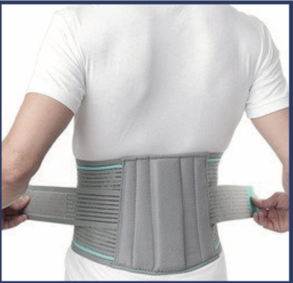 Lumbo sacral back support belt